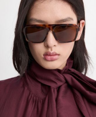 Women's Scarf Collar Long-Sleeve Blouse