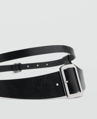 Women's Leather Mixed Belt
