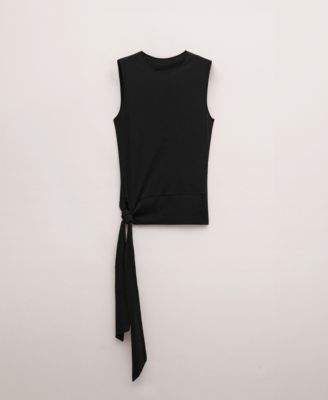 Women's Knot Detail Cotton Top