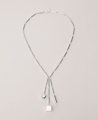 Women's Metal Pieces Pendant Necklace