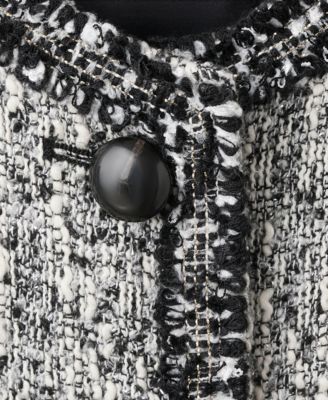 Women's Frayed Ends Tweed Jacket