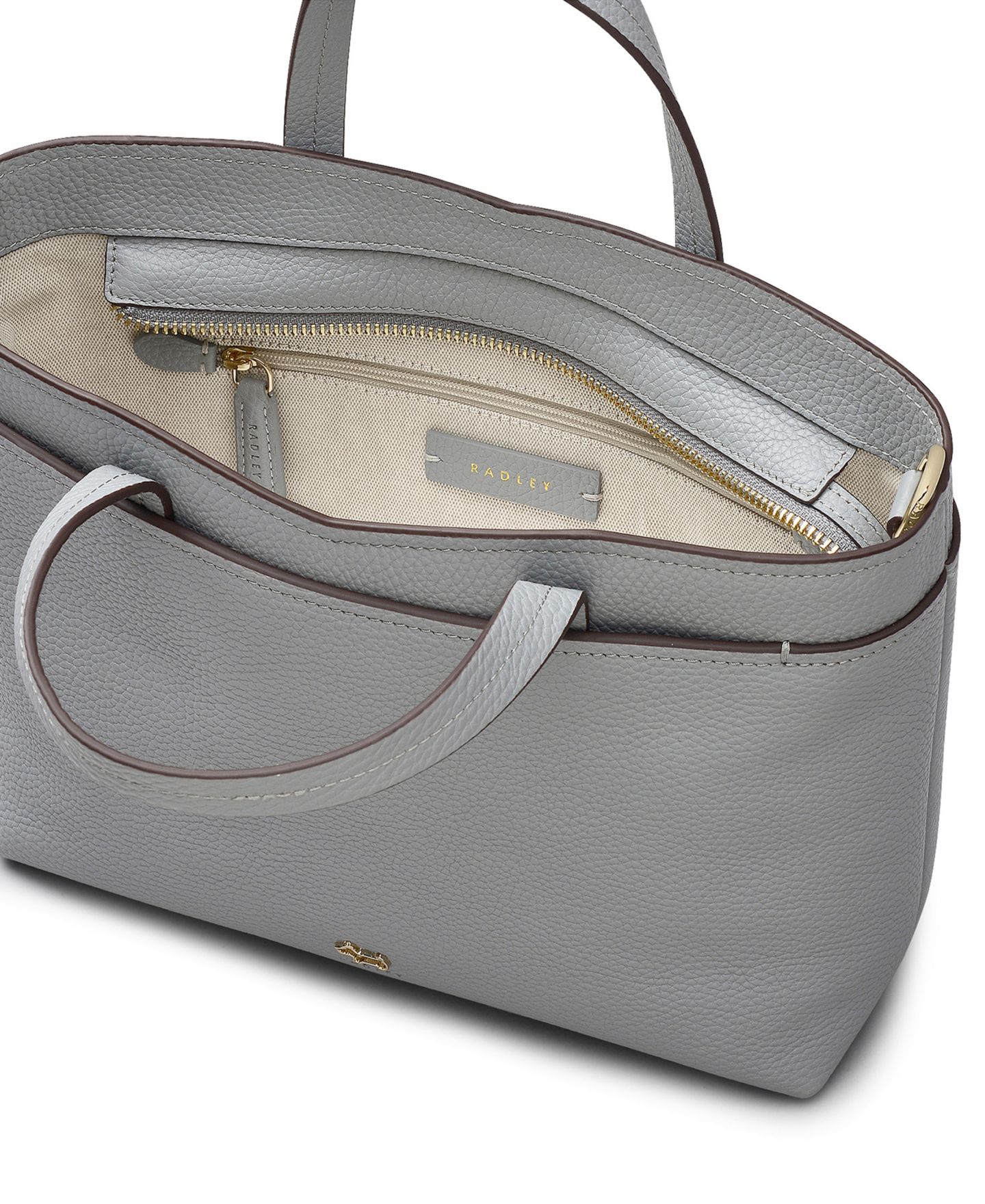 Женская сумка Radley London Hadley Lane Small Zip-Top Grab Handbag, цвет: Стальной — фото 3