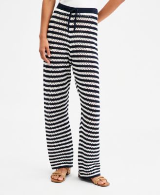 Women's Crochet Knitted Pants