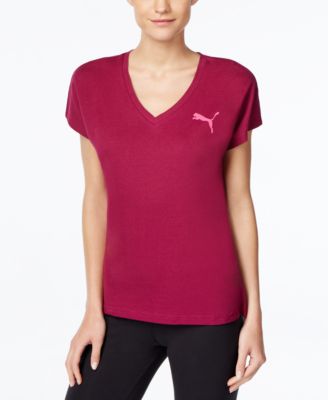 puma v neck t shirts