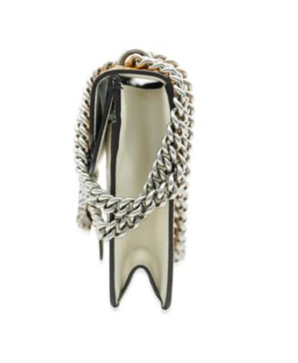 Yellow Beige Navy Tricolour Leather Mini Dionysus