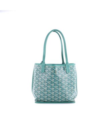 Mini Anjou Reversible Tote Coated Canvas