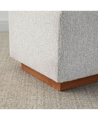 Upholstered Storage Bench Ottoman, Lift-Top Bedroom End Bench