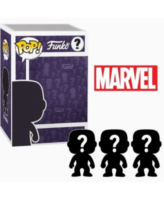Set of 3 Surprise Mystery Marvel Pop! Randomly Selected