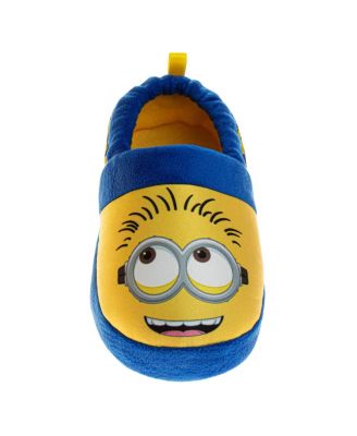 Toddler Minions Dual Slippers Kids' Cozy Warm Soft Plush Indoor Wear Fun Character Design SlipOn