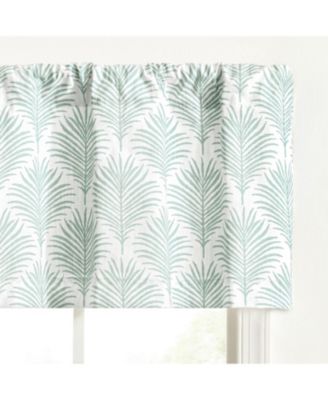 Palmetto 100% Cotton Tailored Rod Pocket Valance