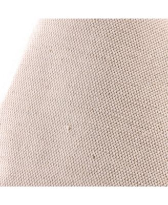 Medium Flip Flap Tote Canvas with Intrecciato Leather