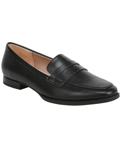 Женские туфли LifeStride Frankie Slip-On, цвет: Чёрный галечная искусственная кожа