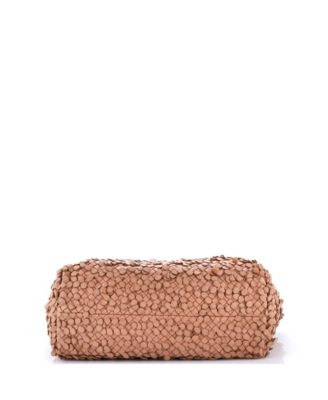 Large Poussin Paillettes Cabat Handbag Intrecciato Nappa