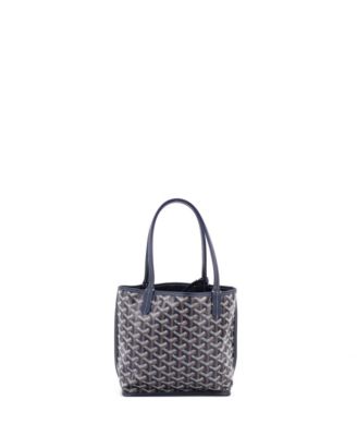 Mini Anjou Reversible Tote Coated Canvas