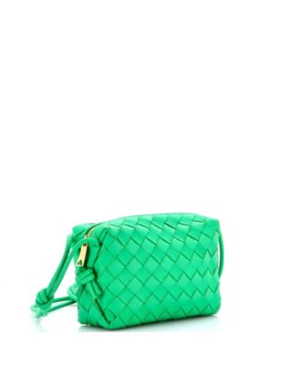 Mini Loop Crossbody Bag Intrecciato Nappa