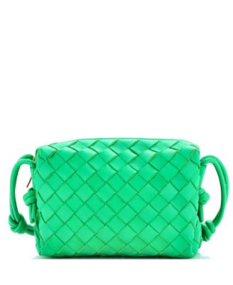 Mini Loop Crossbody Bag Intrecciato Nappa