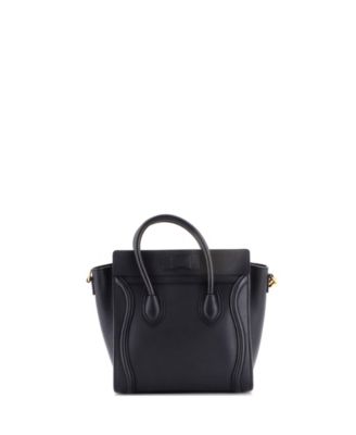 Nano Luggage Bag Smooth Leather