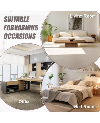 Modern Accent Chair, Chenille Fabric Upholstered Armchair, Single Lounge Chair for Living Room, Bedroom and Reading Nook