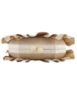 Reef Shell Minaudiere Small Clutch Handbag