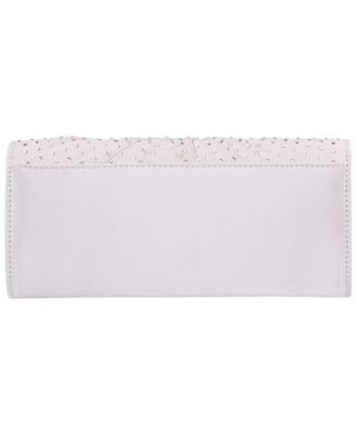 Unique Chiffon Twist Crystal Small Clutch Handbag