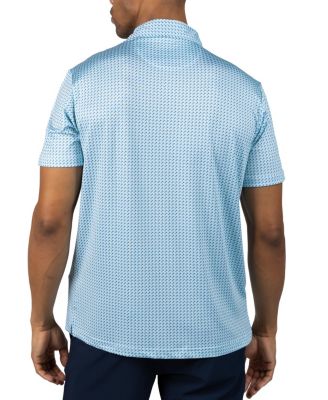 Men's Golf Tees Printed Performance Polo