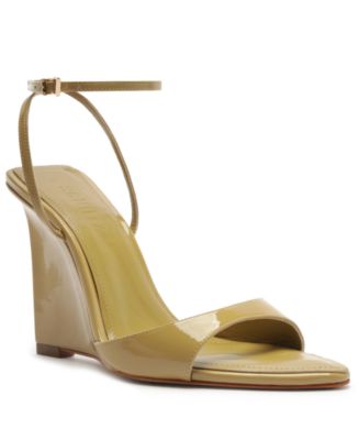 Schutz Women's Elodie Pointed Toe Wedge Sandals - Macy's