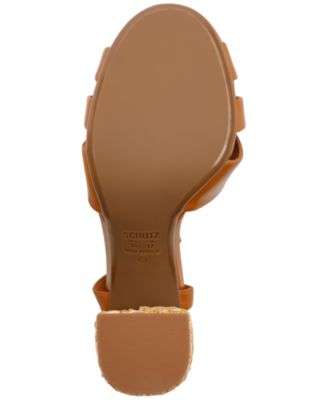 Women's Keefa Raffia High Block Heel Sandals