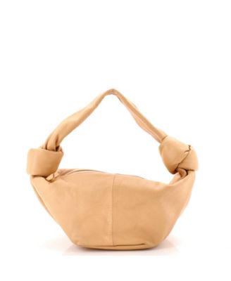 Mini Double Knot Hobo Leather
