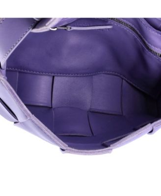 Small Cassette Crossbody Bag Maxi Intrecciato Leather