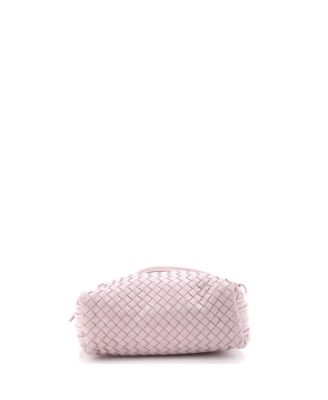 Small Double ZIp Nodini Crossbody Bag Intrecciato Nappa