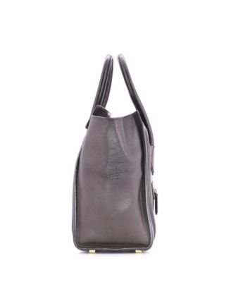 Micro Luggage Bag Smooth Leather