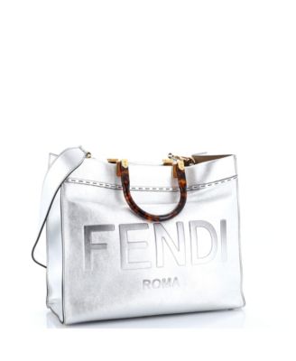 Medium Sunshine Shopper Tote Leather