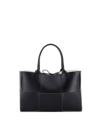 Medium Arco Tote Maxi Intrecciato Leather