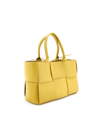 Small Arco Tote Maxi Intrecciato Leather