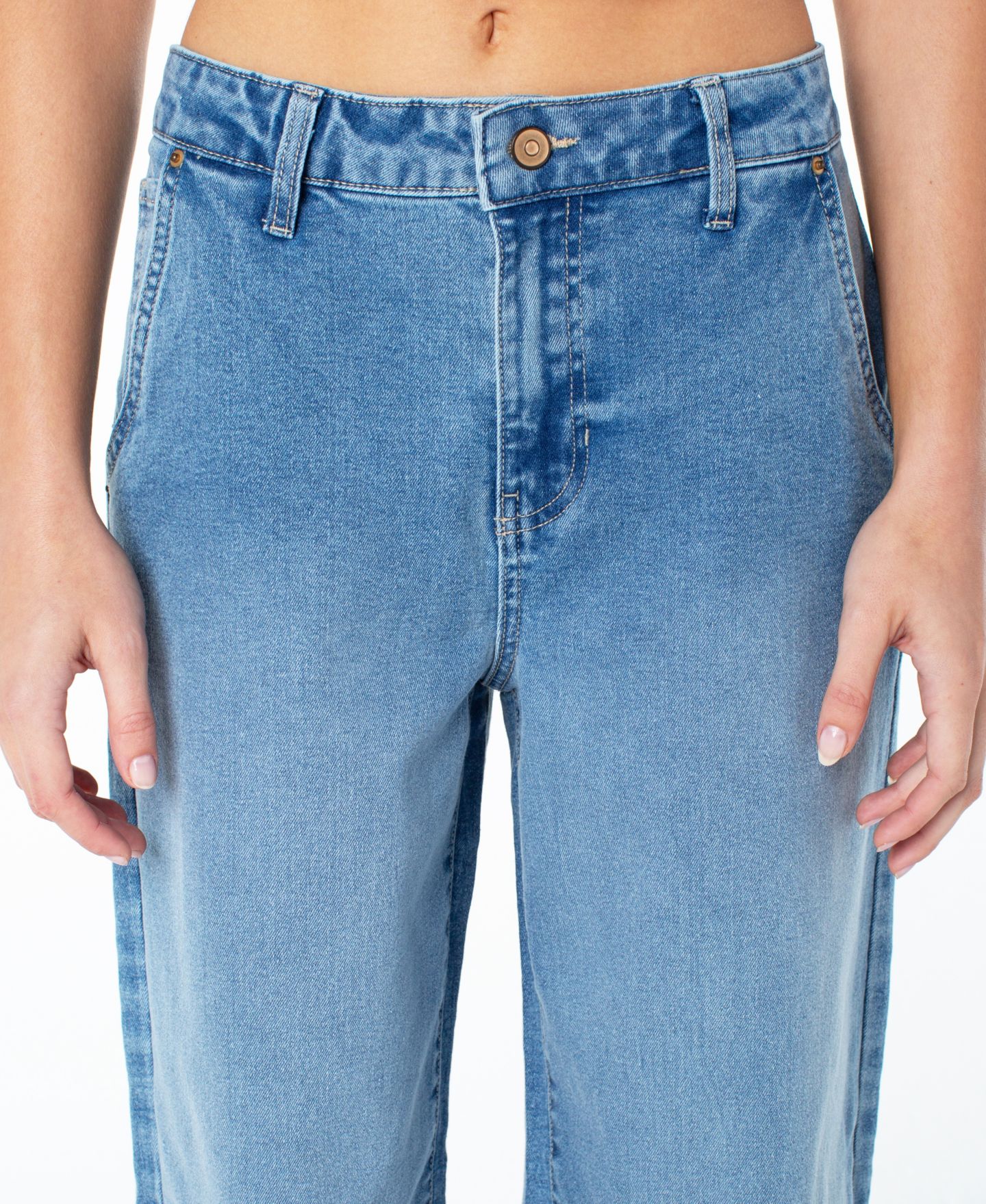 Женские джинсы Celebrity Pink Juniors' High-Rise Relaxed Trouser, цвет: Layana — фото 3