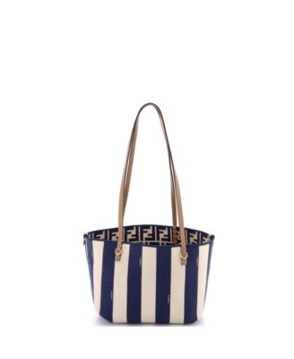 Medium Reversible Roll Tote Zucca Canvas