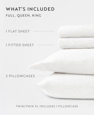 Jersey Cotton 3-P.c. Sheet Set, Twin