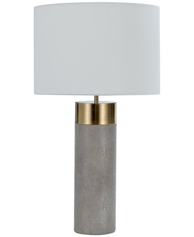 Regina Andrew Harlow Shagreen Cylinder Lamp