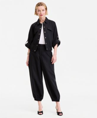 Women's Mid Rise Drapey Pants