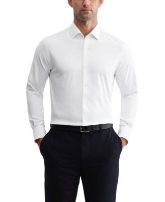 Men's Long-Sleeve Athletic Fit Dress Shirt