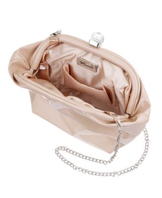 Lyric Soft Metallic Small Clutch Handbag