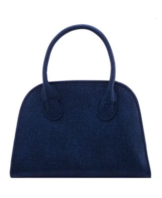 Yorke Metallic Small Satchel Handbag