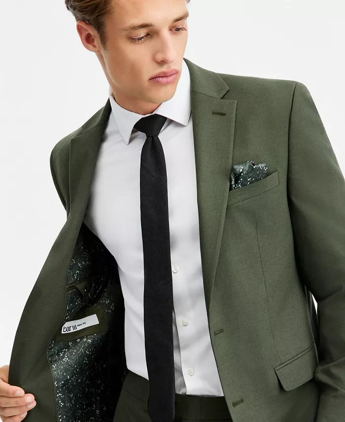 Men's Slim-Fit Suit Separates Jacket - thumbnail 8