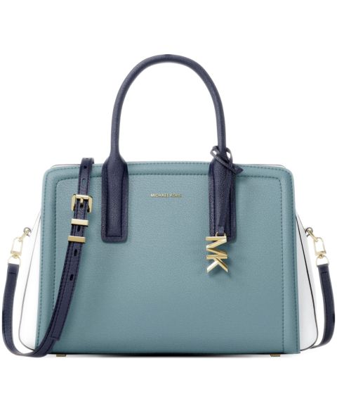 Женские сумки MICHAEL Michael Kors Michael Kors Laila Medium Color-Block Leather Satchel Handbag