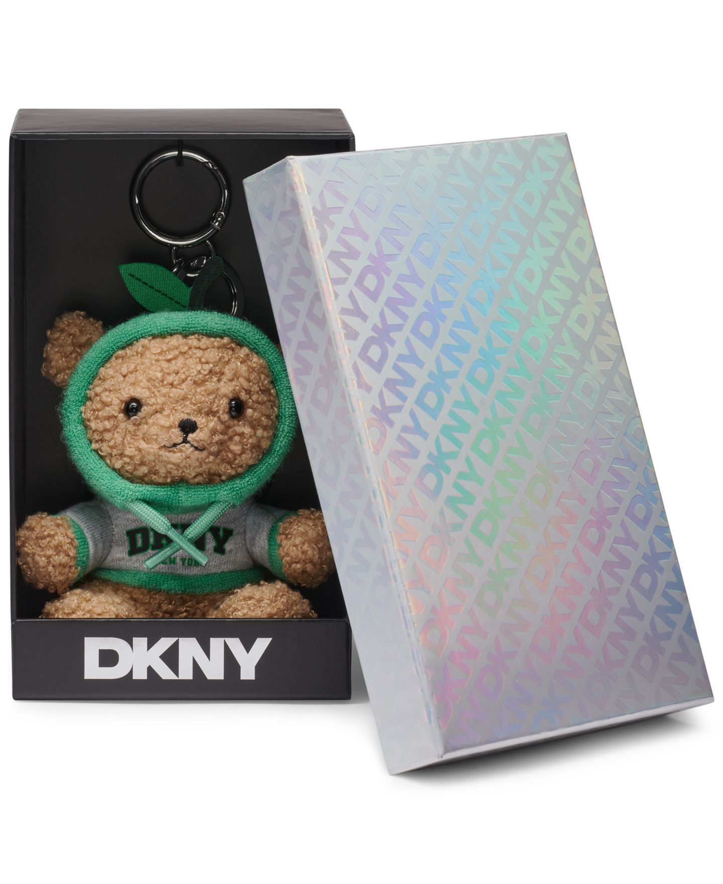 Женский брелок DKNY Accessories Boxed Bear Mini Charm, цвет: Зелёный — фото 5