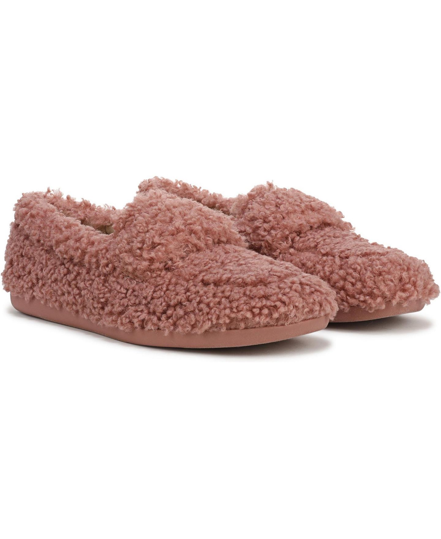 Женские тапочки Vionic Snuggle Slip On Slippers, цвет: Розовый — фото 2