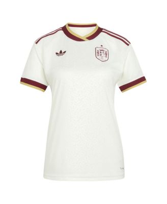 Women's White Spain National Team FIFA X World Cup 2026 Away Replica Jersey