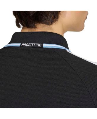 Men's Black Argentina National Team 2026 World Cup Anthem Full-Zip Jacket