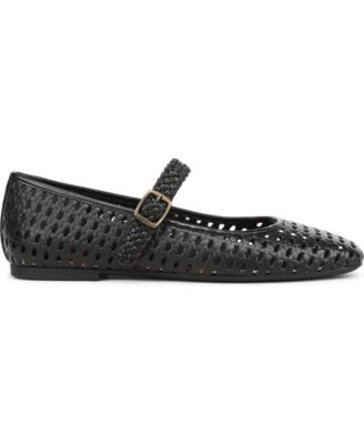 Womens Alameda Woven Mary Jane Flats