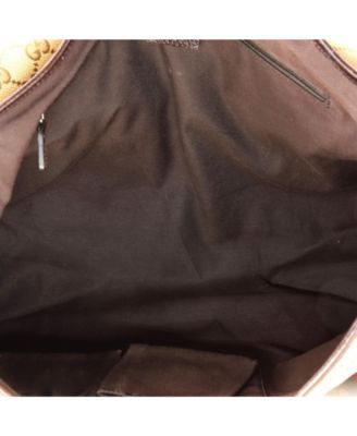 Medium Web Strap Flap Messenger GG Canvas